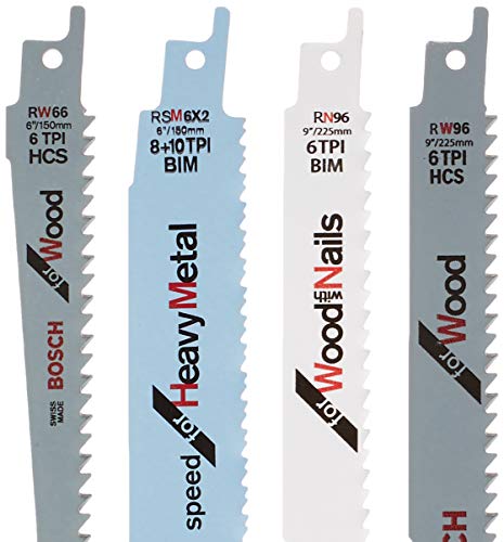 Bosch Reciprocating Saw Blade Set