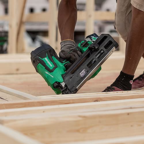 Metabo HPT 36V Multi-Volt Cordless Paper Strip Framing Nailer with Battery and Charger