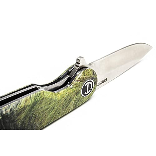 Crescent 3-1/4" Drop Point Composite Handle Camo Pocketknife