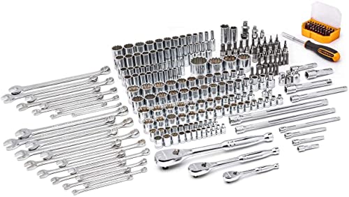 GEARWRENCH 243-Piece 12 Point Mechanics Tool Set in 3 Drawer Storage Box