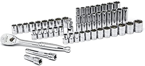 GEARWRENCH 49-Piece Mechanics SAE/Metric Tool Set