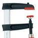 BESSEY TC5.512 - 12 Inch Capacity 5-1/2 Inch Throat Depth Malleable Cast Clamp with Wood Handle Contractor Tool Supply