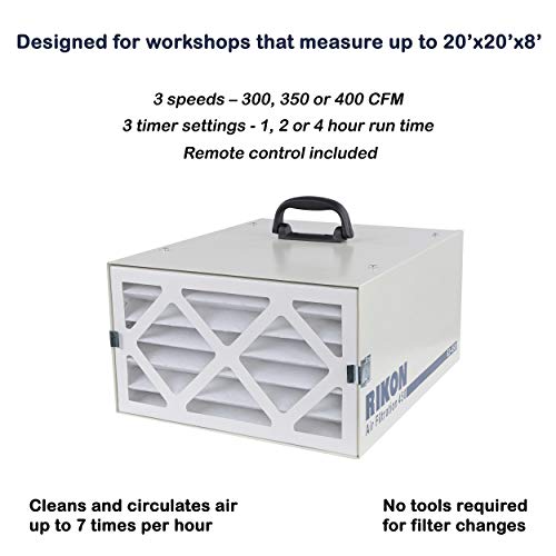 RIKON Air Filtration System - 450 CFM