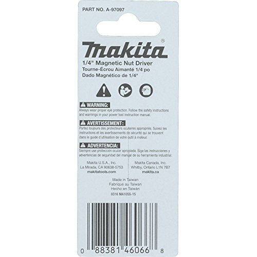 Makita Impact️ 1/4″ x 1-3/4″ Magnetic Nut Driver