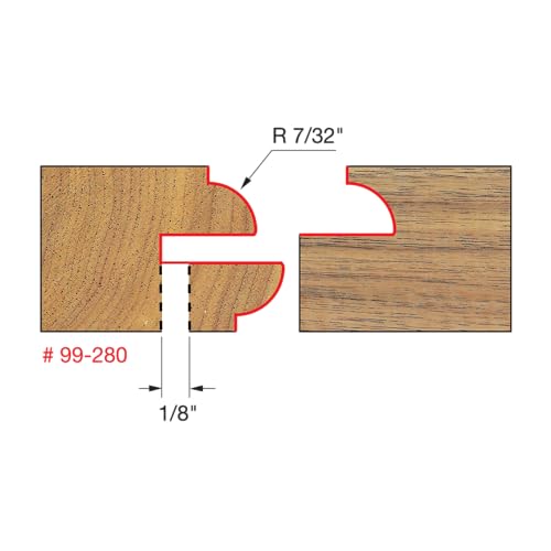 Freud 2-3/8 In. (Dia.) Recoverable Bead Glass Door Bit Sets with 1/2 In. Shank