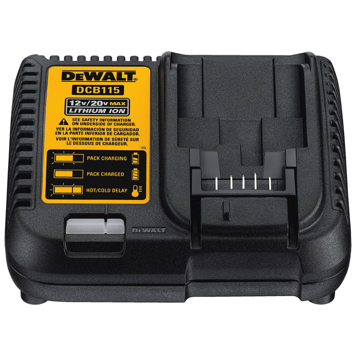 DeWALT 20V MAX XR Starter Kit 5.0Ah Battery 2-Pack with Charger and Bag