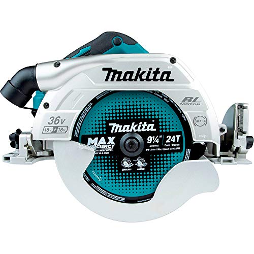 Makita 18V LXT Lithium Ion 36" Brushless Cordless 1 4 Circular Saw with Guide Rail Compatible Base (Bare Tool)