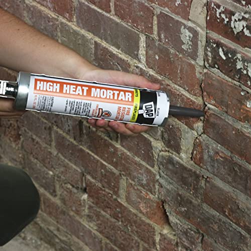 DAP 7079818854 High Heat Mortar Fire Stop Caulk, No Size, Black