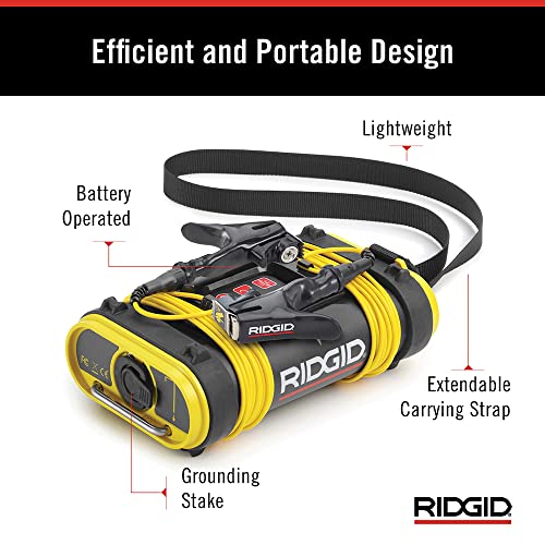 RIDGID 21898 SeekTech ST-305 Line Transmitter, Line Tracer and Underground Line Locator,Yellow,Small