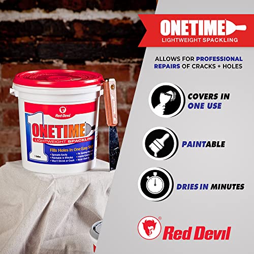 Red Devil ONETIME Lightweight Spackling