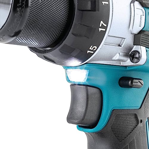 Makita 18V LXT Lithium-Ion Compact Brushless Cordless 1/2" Hammer Driver-Drill Kit (5.0Ah)