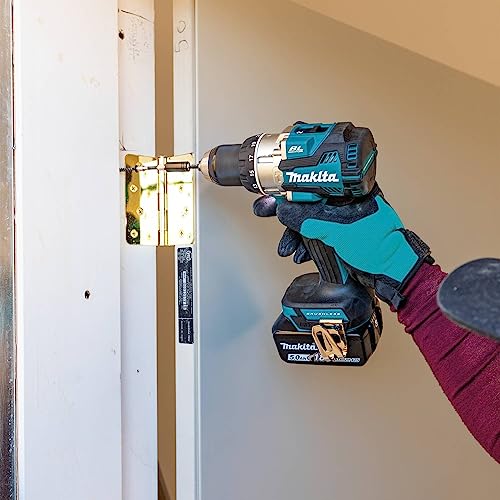 Makita 18V LXT Lithium-Ion Compact Brushless Cordless 1/2" Hammer Driver-Drill Kit (5.0Ah)