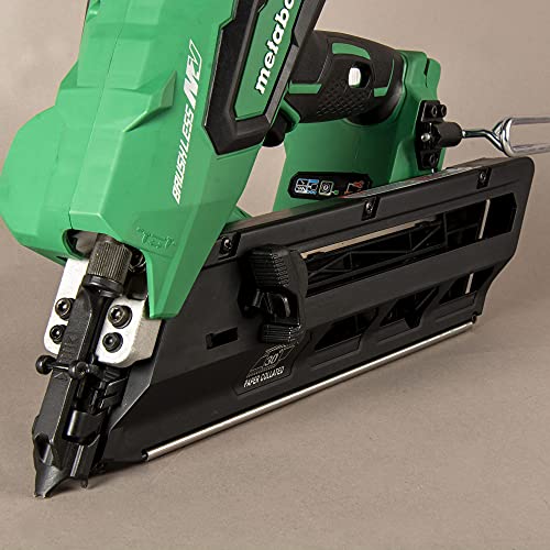 Metabo HPT 36V Multi-Volt Cordless Paper Strip Framing Nailer with Battery and Charger