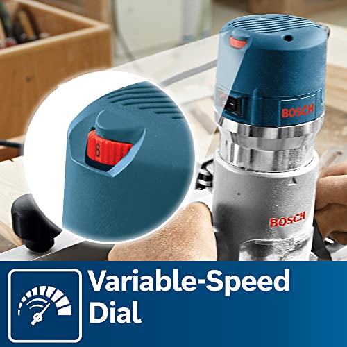 Bosch 2.25 HP Plunge and Fixed-Base Router Kit