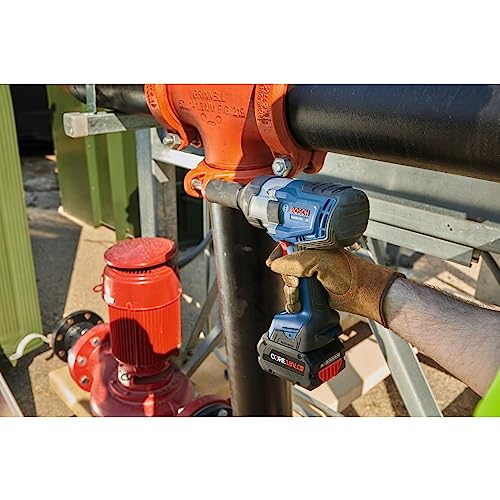 Bosch PROFACTOR️ 18V Connected 3/4 In. Impact Wrench Combo Kit with Friction Ring & Thru-Hole