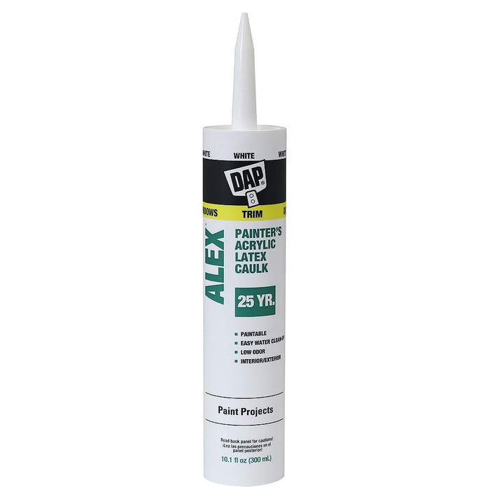 DAP 7079818670 Alex Painter's (18065) Raw Building Material, 10.1 oz, White