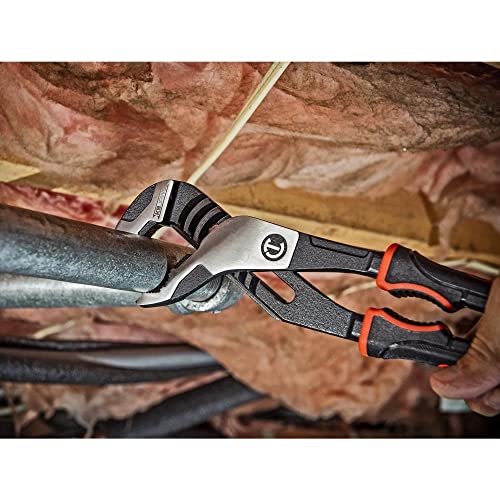 Crescent 12" Z2 K9 V-Jaw Dual Material Tongue and Groove Pliers