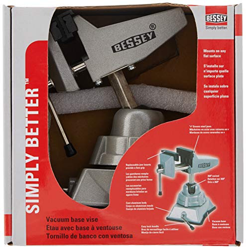 BESSEY - Vacuum Base Vise (Swiveling) - Contractor Tool Supply