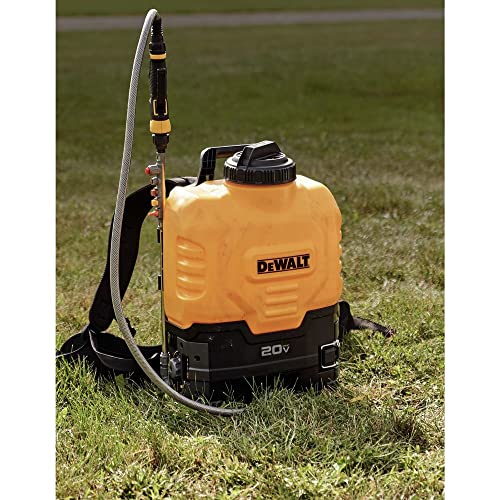 DeWALT 20V Lithium-ion Battery Powered 4-Gallon Sprayer Backpack (Bare ...