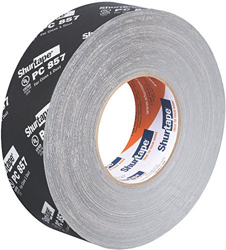 Shurtape PC 857 UL 181B-FX Listed/Printed Cloth Waterproof HVAC Duct Tape