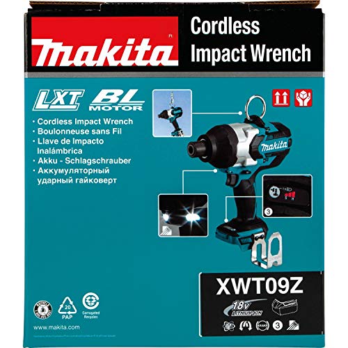 Makita 18V LXT Lithium-Ion Brushless Cordless High Torque 7/16" Hex Impact Wrench (Bare Tool)