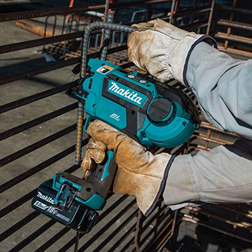 Makita 18V LXT Lithium-Ion Brushless Cordless Rebar Tying Tool Kit (5.0Ah)