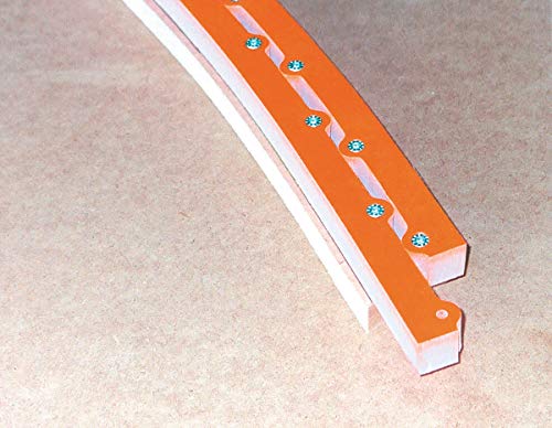 CMT TMP-1200 Flexible Template for Curved and Arched Routing, 15/32 X 15/32-Inch