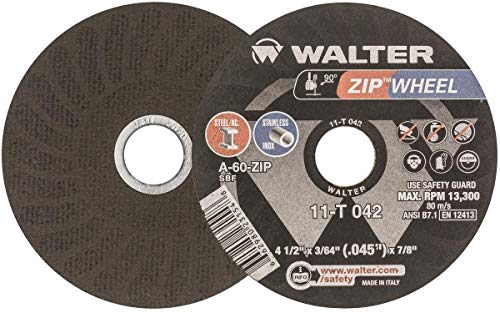 Walter Surface Technologies Zip Wheel Cut-Off Wheel Cutting Disc