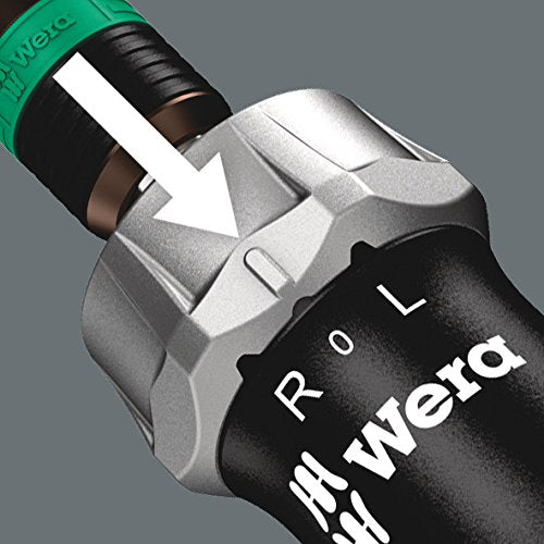 Wera Tools Kompakt 60 Ratchet screwdriver & Bit Set, 17pc,