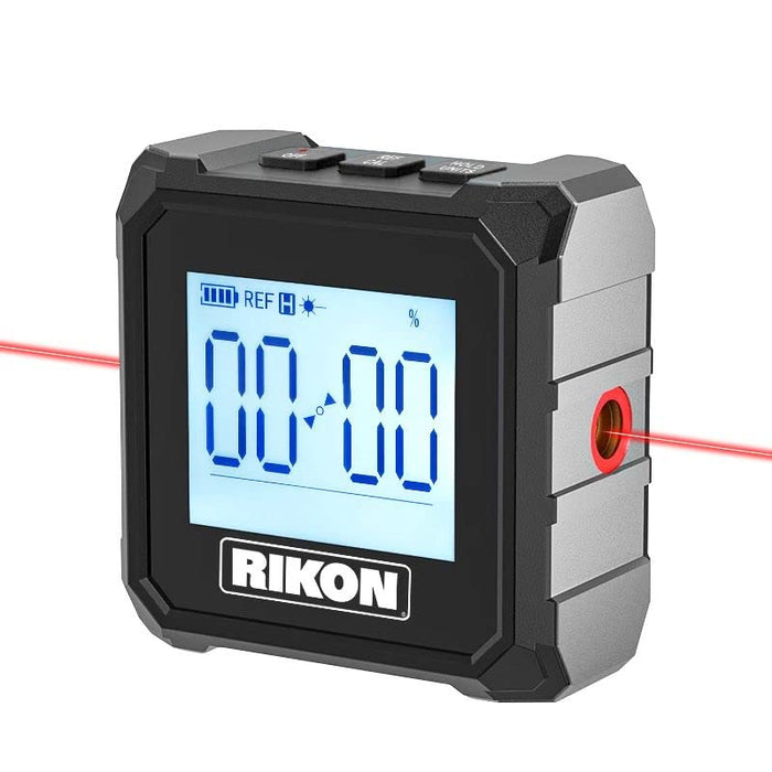 RIKON PRO Inclinometer with 3 magnetic sides and layout Laser