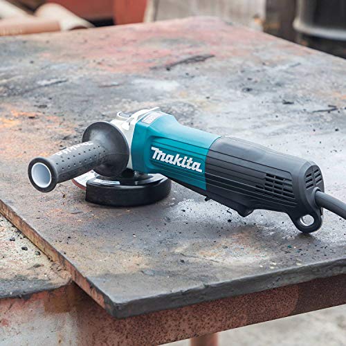 Makita GA4553R 4-1/2" Paddle Switch Angle Grinder, with Non-Removable Guard