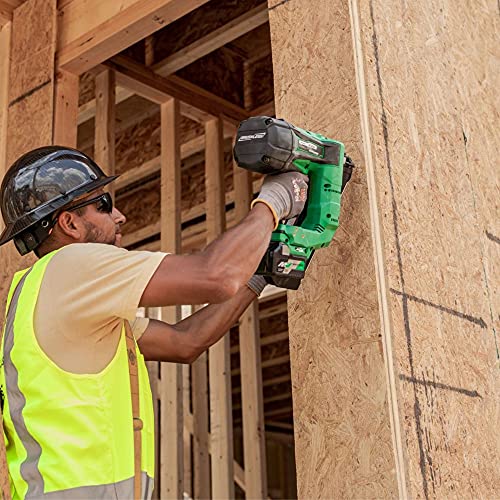 Metabo HPT 36V Multi-Volt Cordless Paper Strip Framing Nailer with Battery and Charger