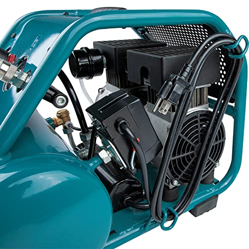 Makita Quiet Series, 1 HP, 2 Gallon, Oil-Free, Electric Air Compressor