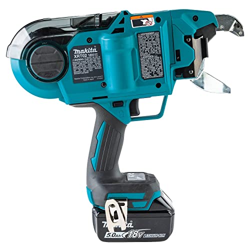 Makita 18V LXT Lithium-Ion Brushless Cordless Deep Capacity Rebar Tying Tool Kit (5.0Ah)