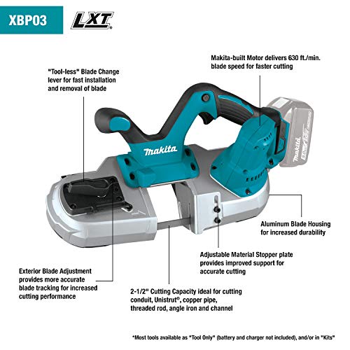 Makita 18V LXT Lithium-Ion Cordless Compact Band Saw