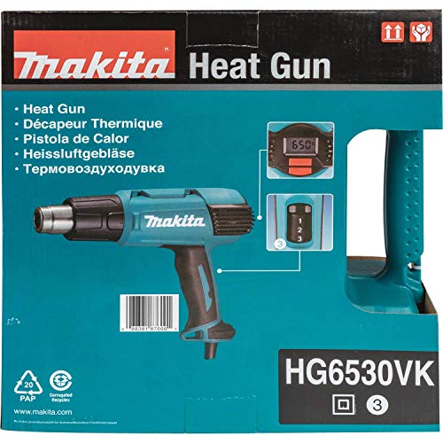 Makita Variable Temperature Heat Gun Kit with LCD Digital Display