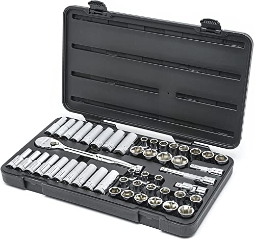 GEARWRENCH 49-Piece Mechanics SAE/Metric Tool Set