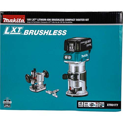 Makita 18V LXT Lithium-Ion Brushless Cordless Compact Router Kit