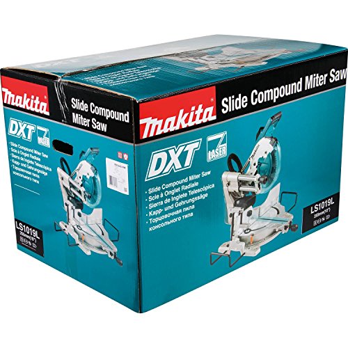 Makita 10" Dual-Bevel Sliding Compound Miter Saw with Laser