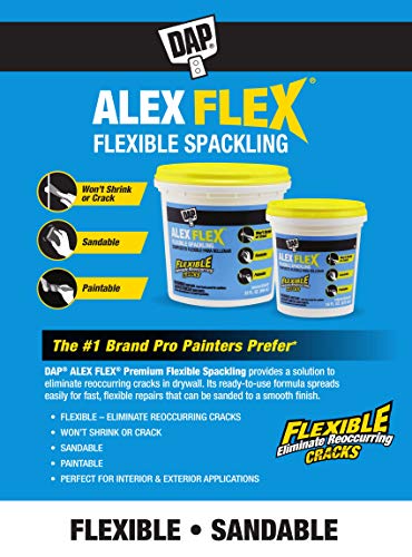 DAP Alex Flex Flexible Spackling (White)