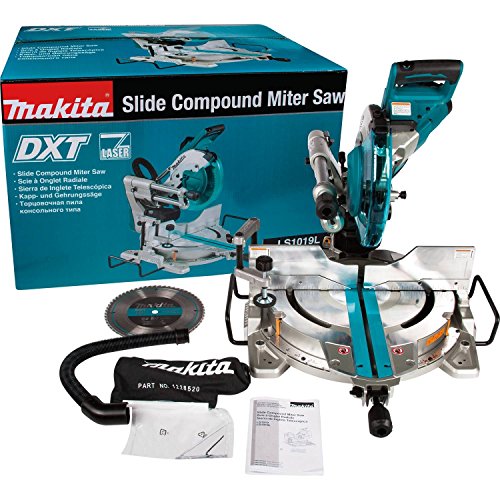 Makita 10" Dual-Bevel Sliding Compound Miter Saw with Laser