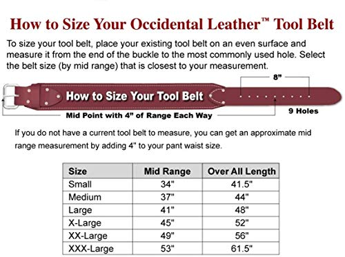 Occidental Leather XXL Fatlip Tool Belt Set