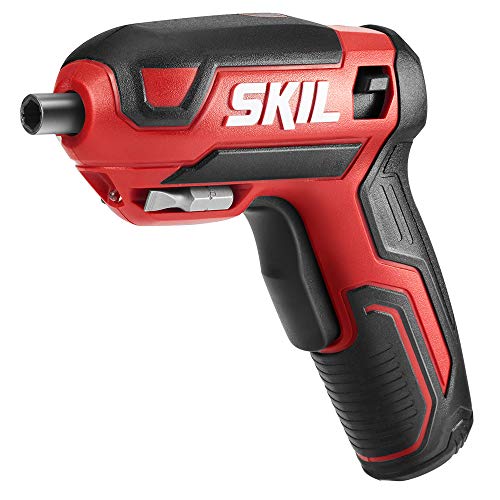 SKIL Rechargeable 4V Screwdriver with Pivot Grip with Magnetic Bit Storage