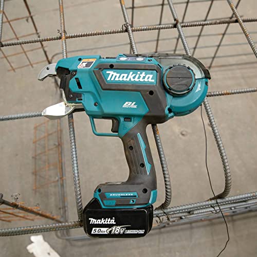 Makita 18V LXT Lithium-Ion Brushless Cordless Deep Capacity Rebar Tying Tool Kit (5.0Ah)