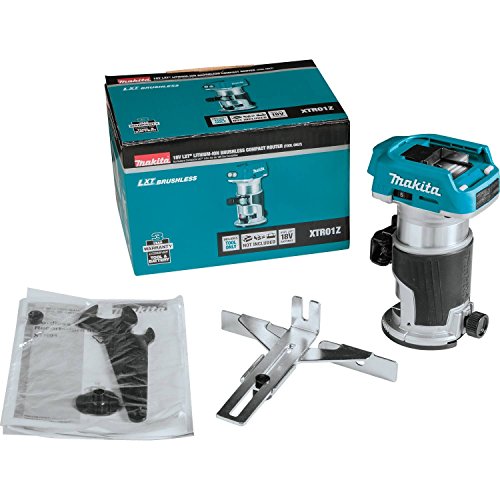 Makita 18V LXT Lithium-Ion Brushless Cordless Compact Router Kit