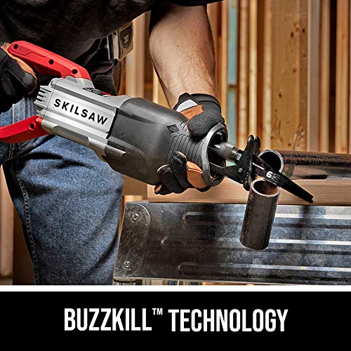 SKIL 13 AMP Reciprocating Saw with Buzzkill Technology