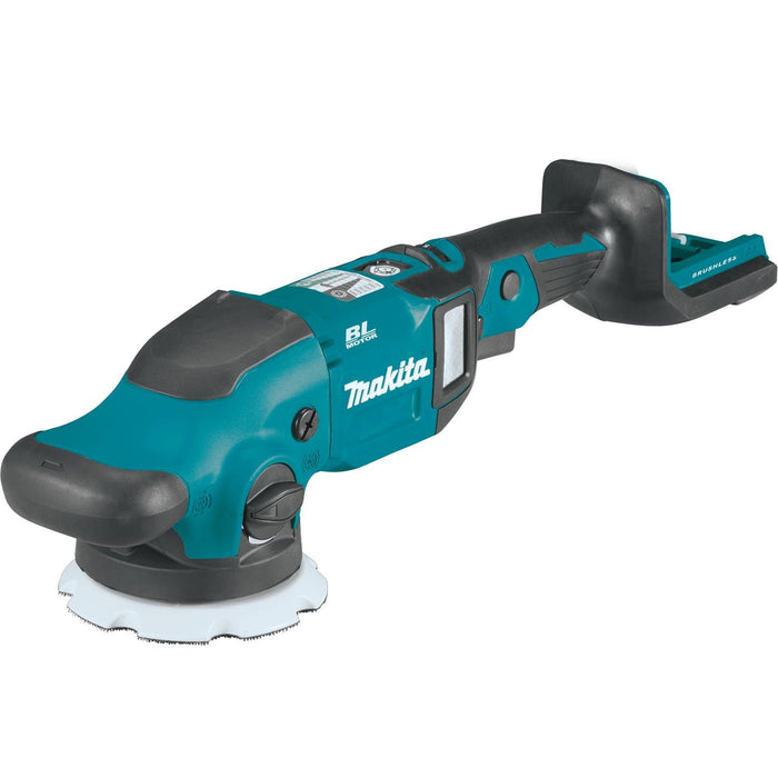 Makita 18V LXT Lithium-Ion Brushless Cordless 5 In. / 6 In. Dual Action Random Orbit Polisher (Bare Tool)