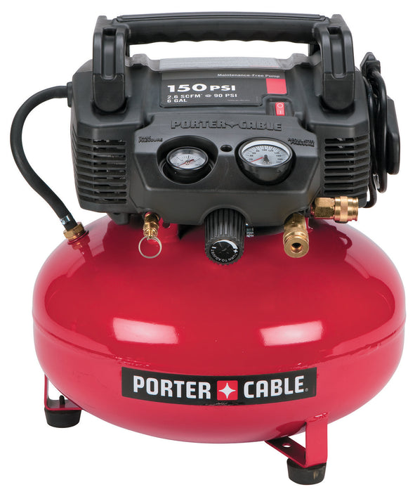 PORTER CABLE 6 Gal. 150 PSI Portable Air Compressor