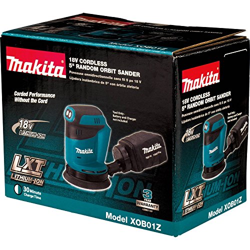 Makita 18V LXT Lithium-Ion Cordless 5" Random Orbit Sander (Bare Tool)