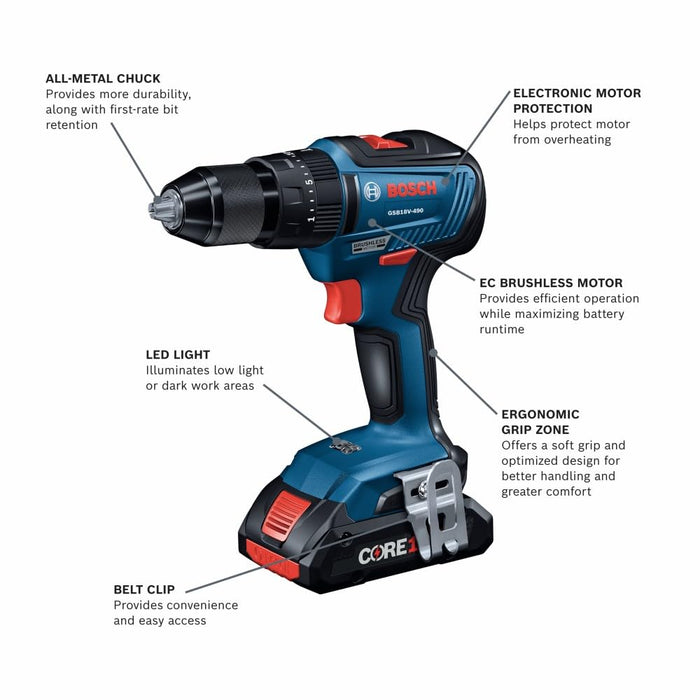 Bosch 18V 2-Tool Combo Kit